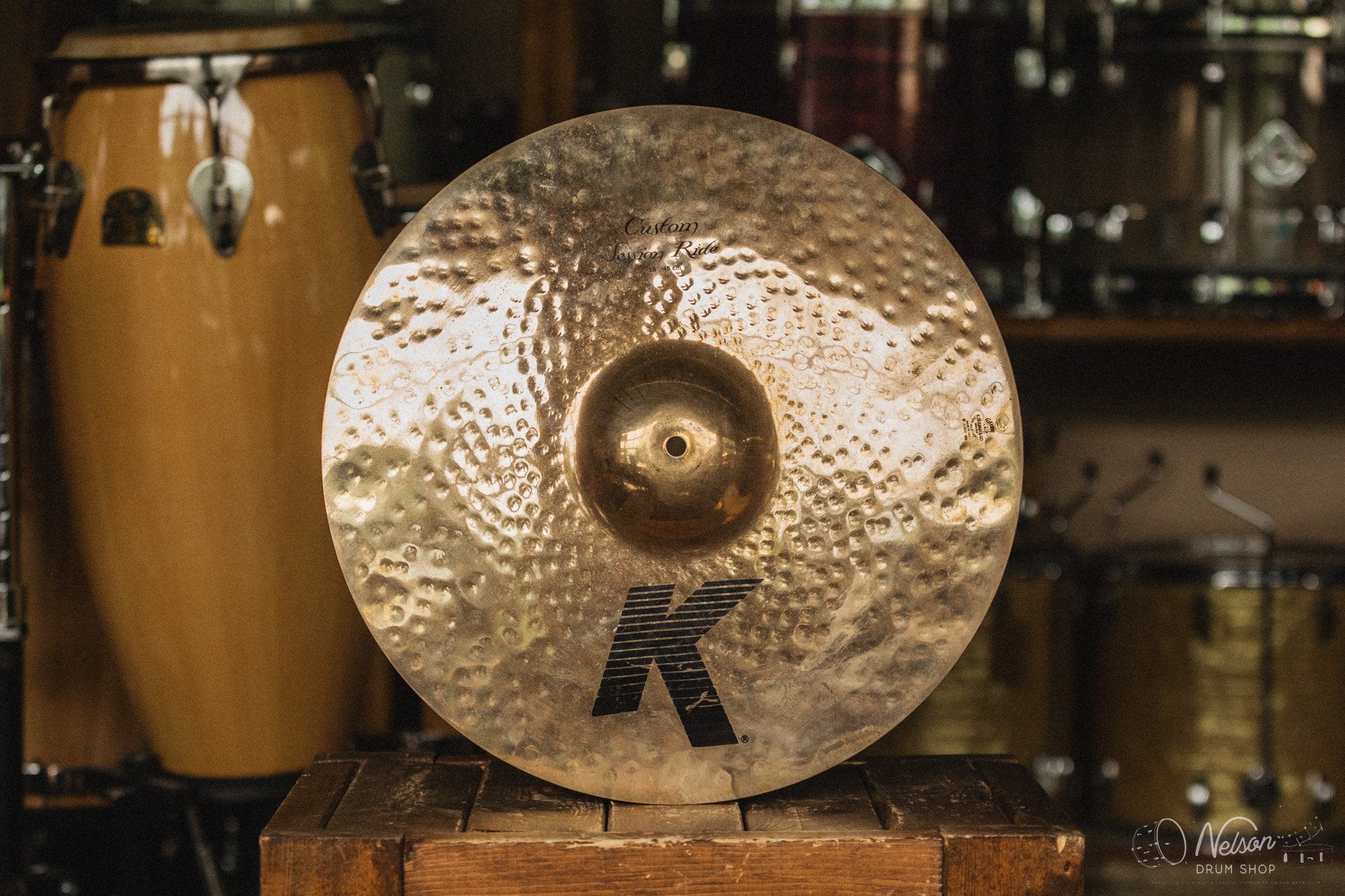 Used Zildjian K Custom Session Ride - 18