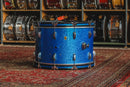 1960s Ludwig Pre-Serial Super Classic in Blue Sparkle - 14x22, 9x13, 16x16