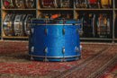 1960s Ludwig Pre-Serial Super Classic in Blue Sparkle - 14x22, 9x13, 16x16