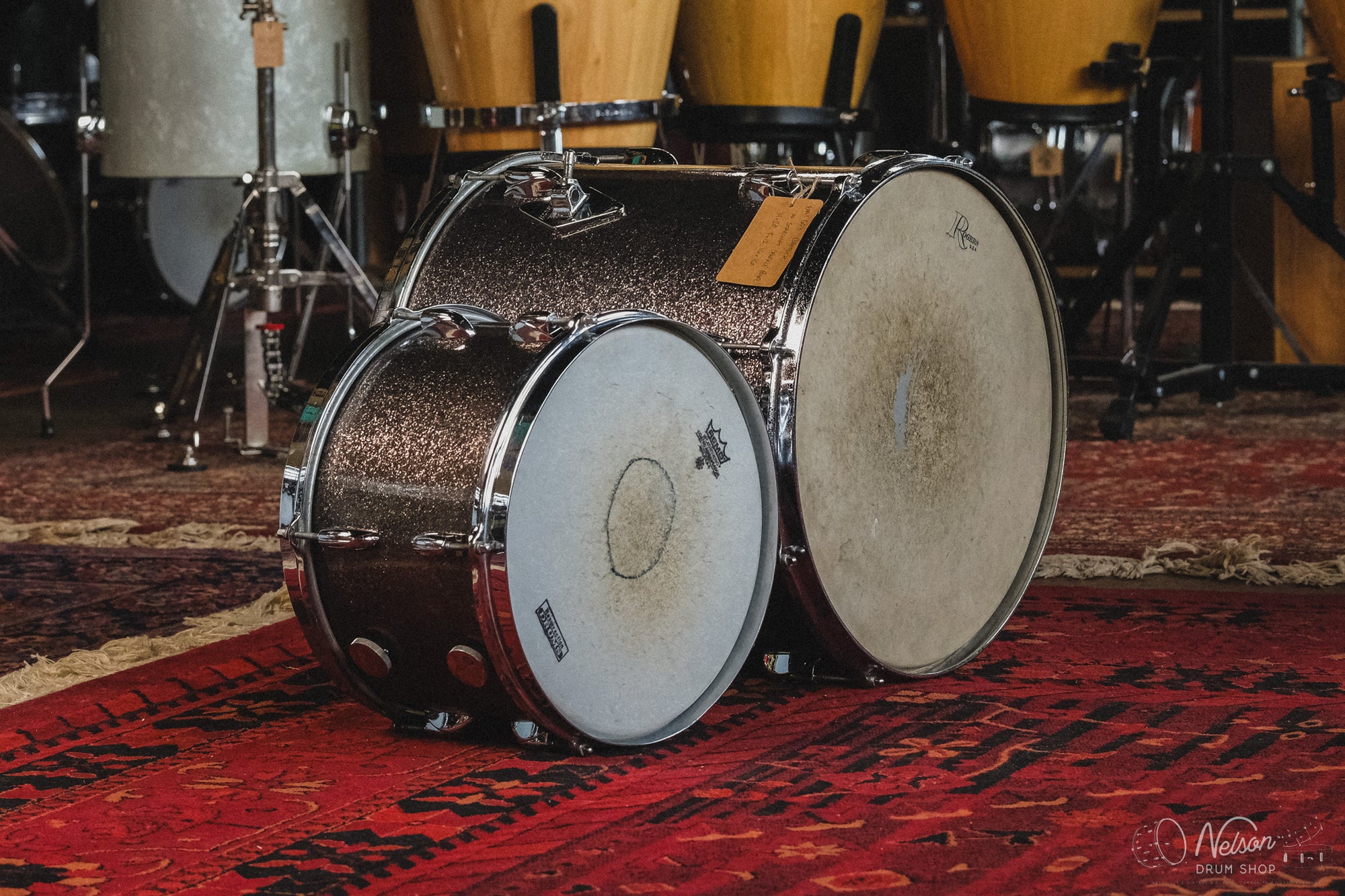 Early 1960s Gretsch in Starlight Sparkle Pearl - 14x20, 8x12, 16x16