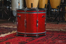 1960s Ludwig 'Clubdate' in Red Sparkle - 14x20, 8x12, 14x14