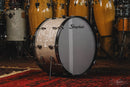 1970/60s Slingerland Re-wrap in White Marine Pearl - 14x26, 9x13, 16x18