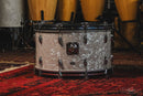 1970/60s Slingerland Re-wrap in White Marine Pearl - 14x26, 9x13, 16x18