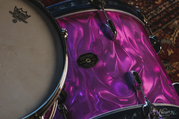 1970s Gretsch Progressive Jazz in Purple Satin Flame - 14x20, 8x12, 14x14