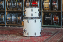 1980s Pearl MLX Maple in Arctic White - 16x22, 9x13, 16x16