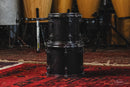 1990s Sonor S-Class Maple in Transparent Black Gloss - 16x22, 9x10, 10x12, 12x14