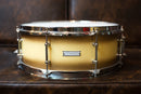 Copy of Standard 'Vintage Mahogany' Snare in Gold & Cream Duco - 6x15