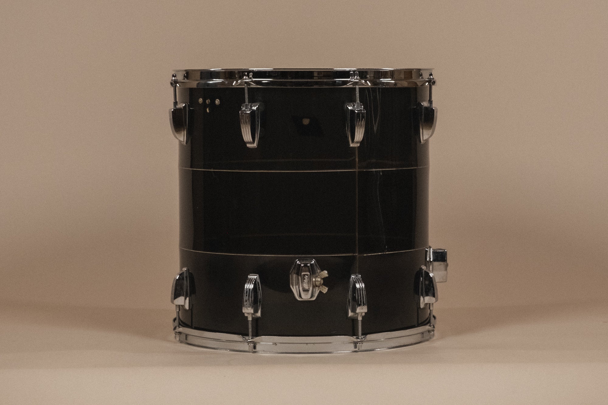 1970s Ludwig 'Tivoli' Vistalite in Smoke - 14x22, 8x12, 9x13, 16x16