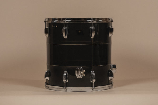 1970s Ludwig 'Tivoli' Vistalite in Smoke - 14x22, 8x12, 9x13, 16x16