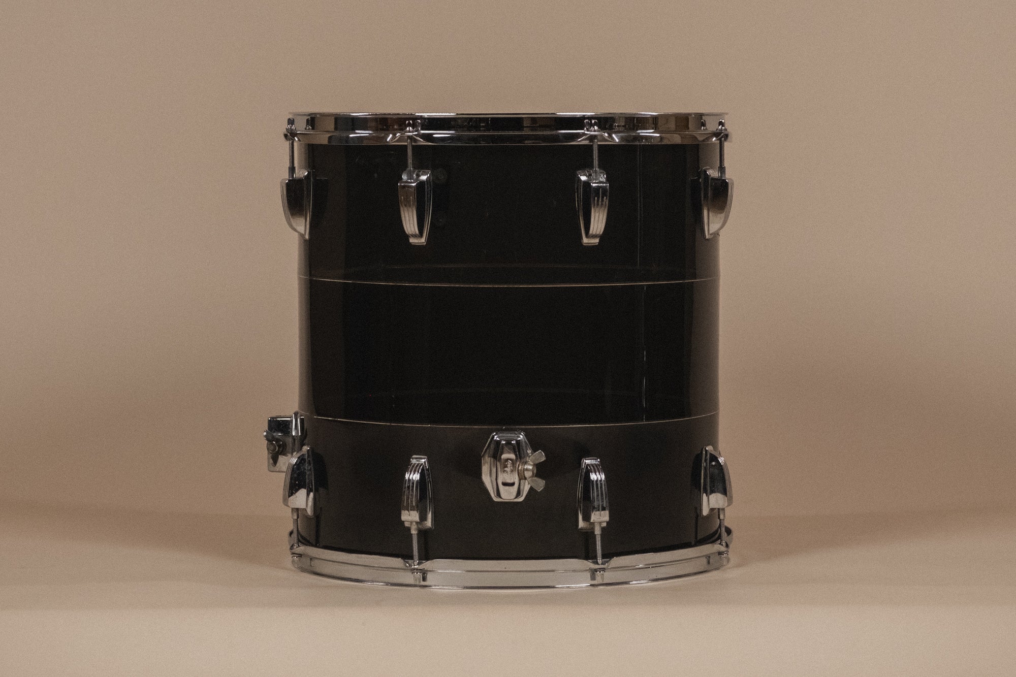 1970s Ludwig 'Tivoli' Vistalite in Smoke - 14x22, 8x12, 9x13, 16x16