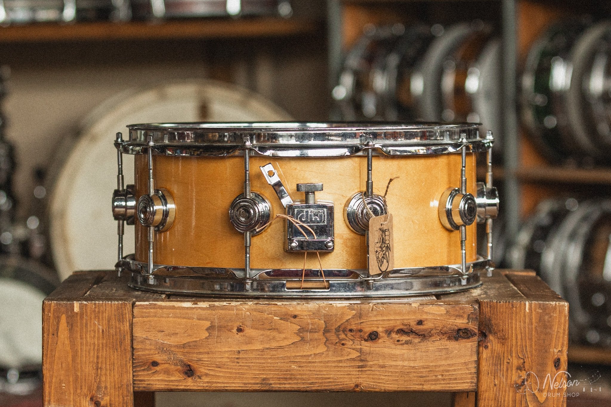 1980's DW Collector's Series Maple in Natural Lacquer - 5.5x14