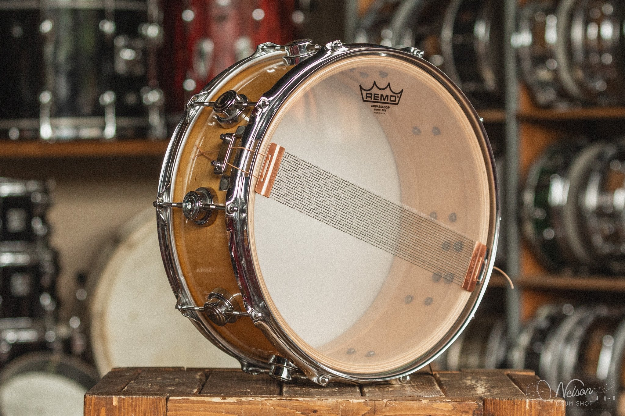 1980's DW Collector's Series Maple in Natural Lacquer - 5.5x14