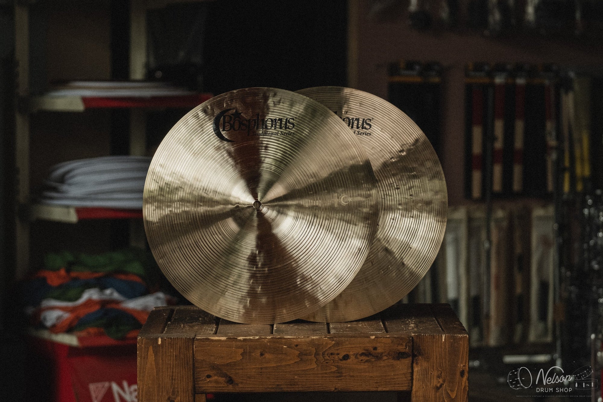 Bosphorus Traditional Dark Hi-Hats - 15"