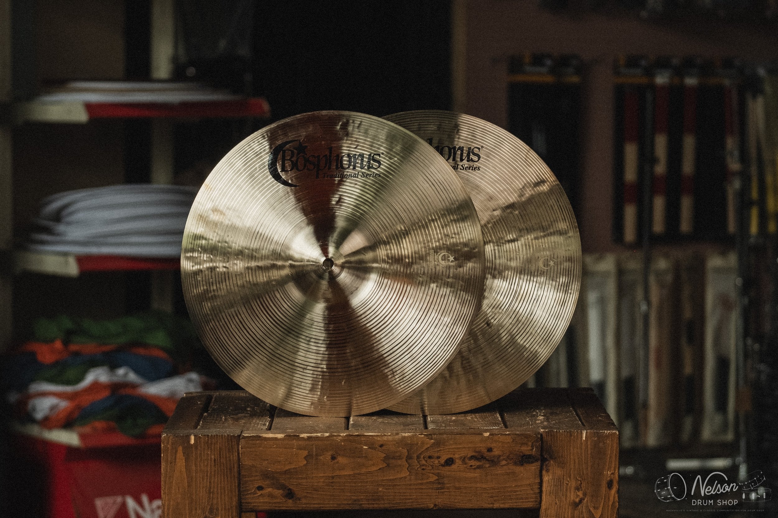 Bosphorus Traditional Dark Hi-Hats - 14"