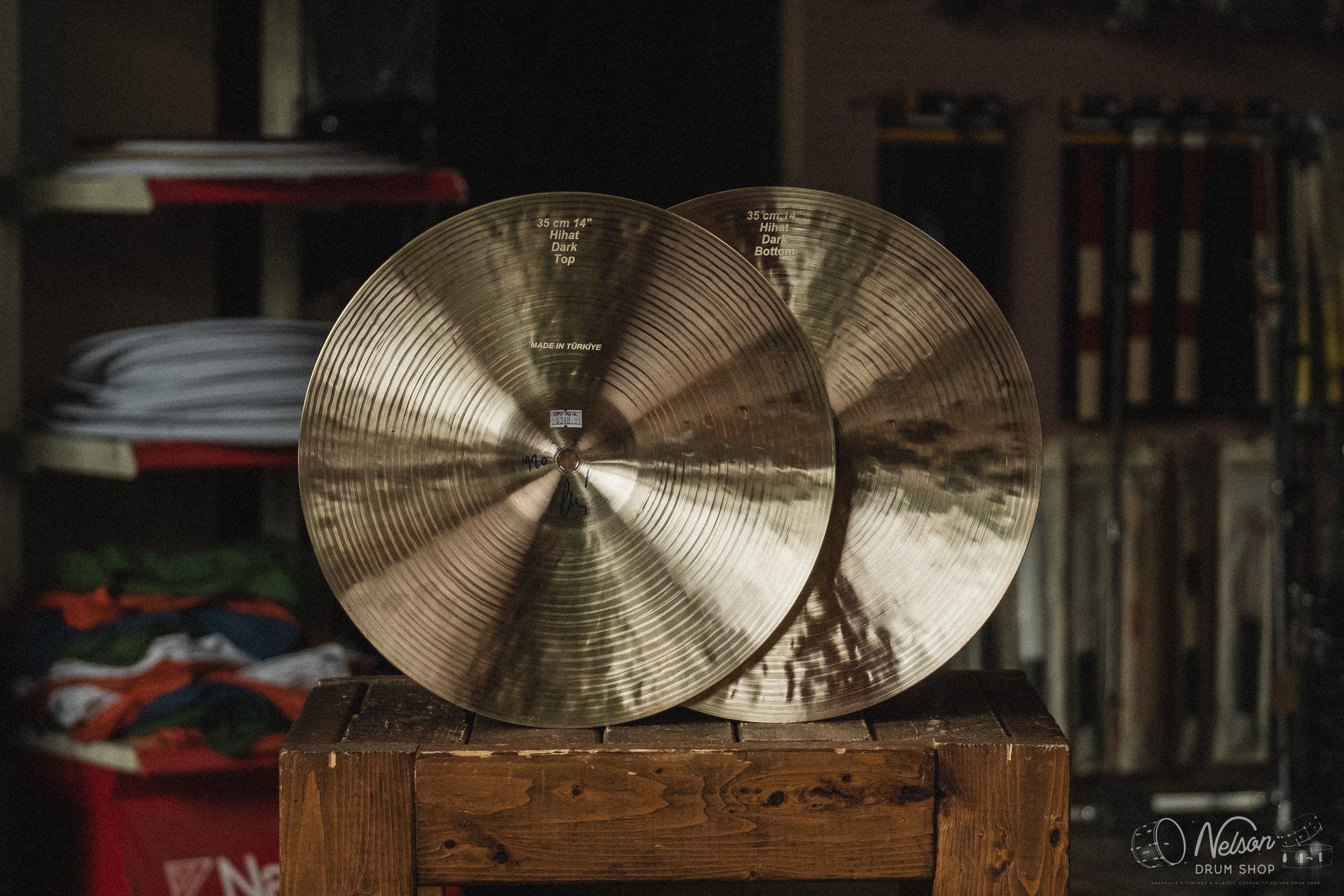 Bosphorus Traditional Dark Hi-Hats - 14"