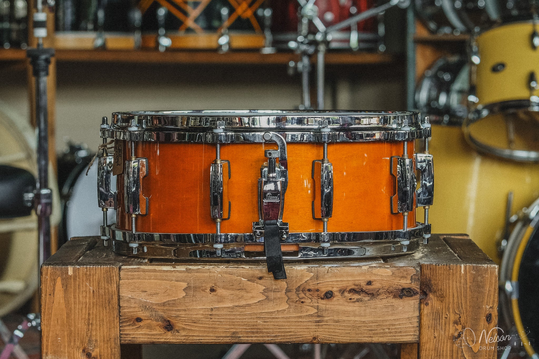 Used Pearl Masters MCX Maple in Liquid Amber - 5.5x14