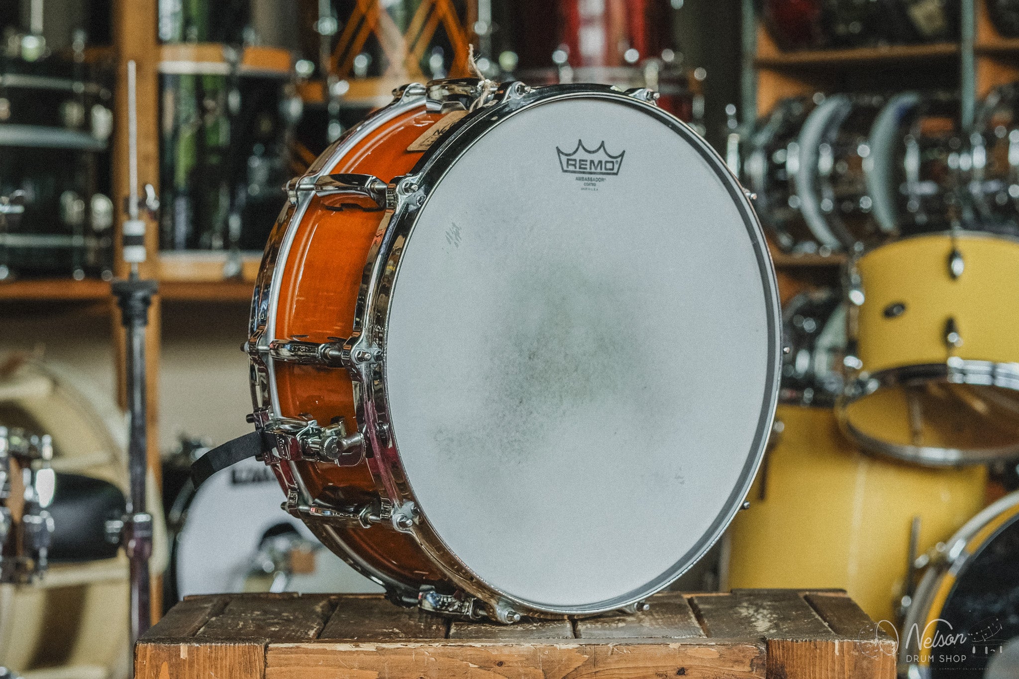 Used Pearl Masters MCX Maple in Liquid Amber - 5.5x14