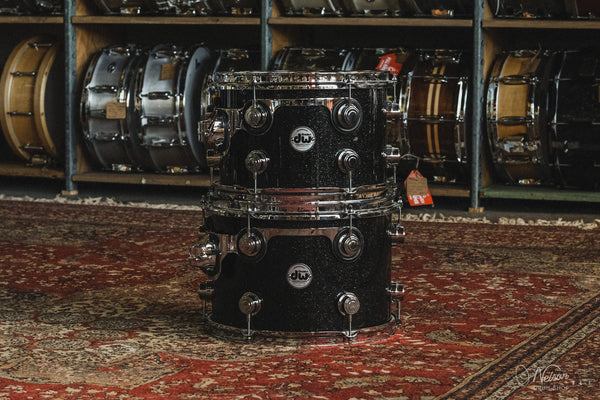 Used DW Collector's Series Maple/Mahogany in Black Ice - 16x24, 8x12, 9x13, 14x16