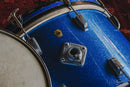 1960s Ludwig 'Hollywood' in Blue Sparkle - 14x22, 8x12, 16x16