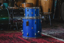 1960s Ludwig 'Hollywood' in Blue Sparkle - 14x22, 8x12, 16x16