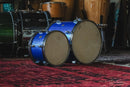 1960s Ludwig 'Hollywood' in Blue Sparkle - 14x22, 8x12, 16x16