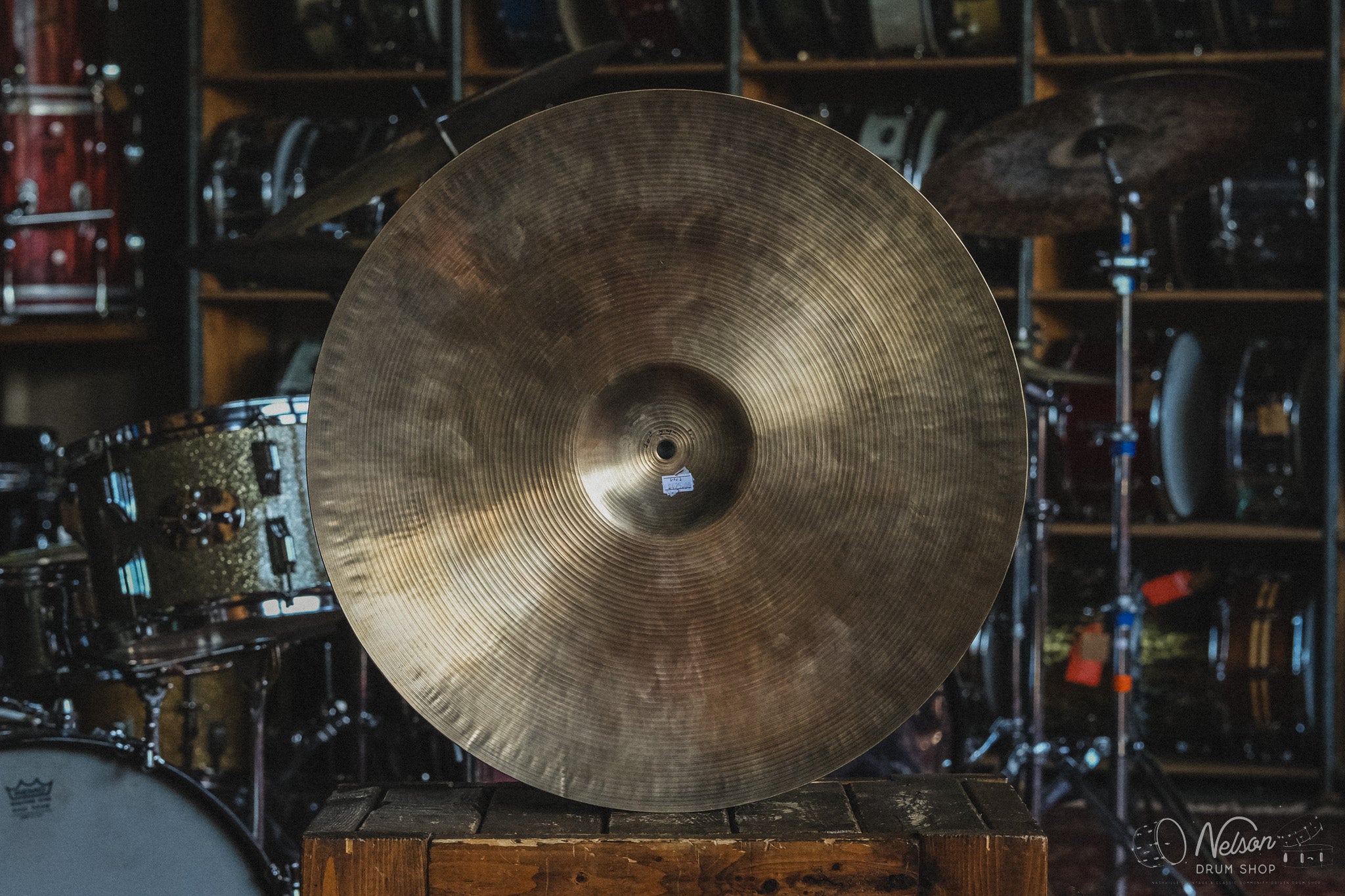 1960s Paiste Formula 602 Solid Stamp Ride - 20"