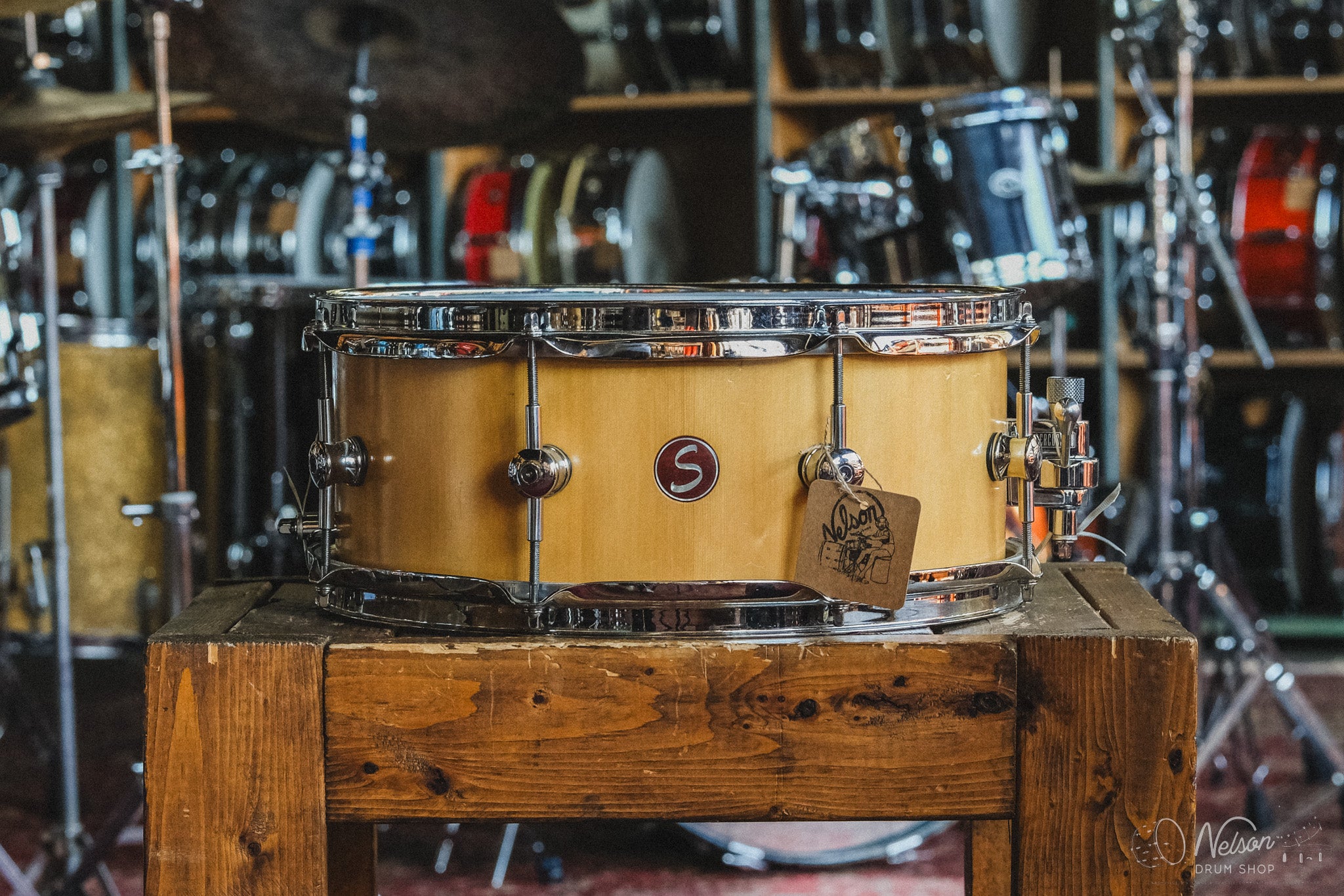 Used Sugar Percussion Alaskan Cedar - 6x14