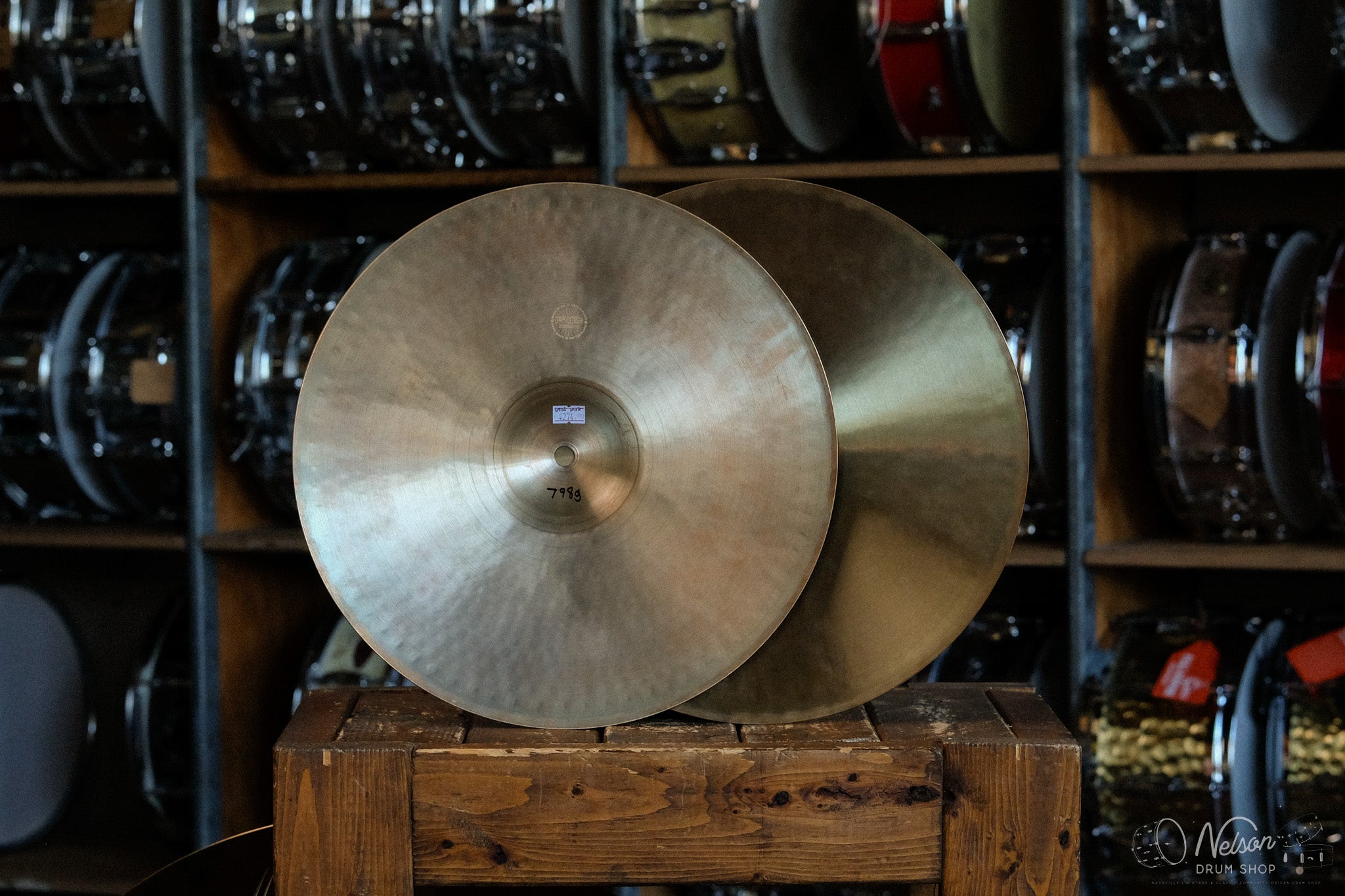 Used Paiste Giant Beat Hi Hats - 14"