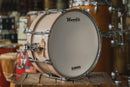 Woods Custom Drums Maple/Mahogany in Whitewash - 6.5x14