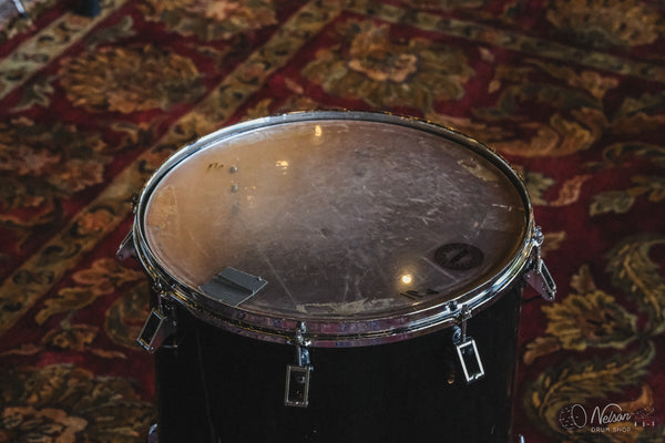 1980s Yamaha Timpani Floor Tom in Piano Black- 16x16