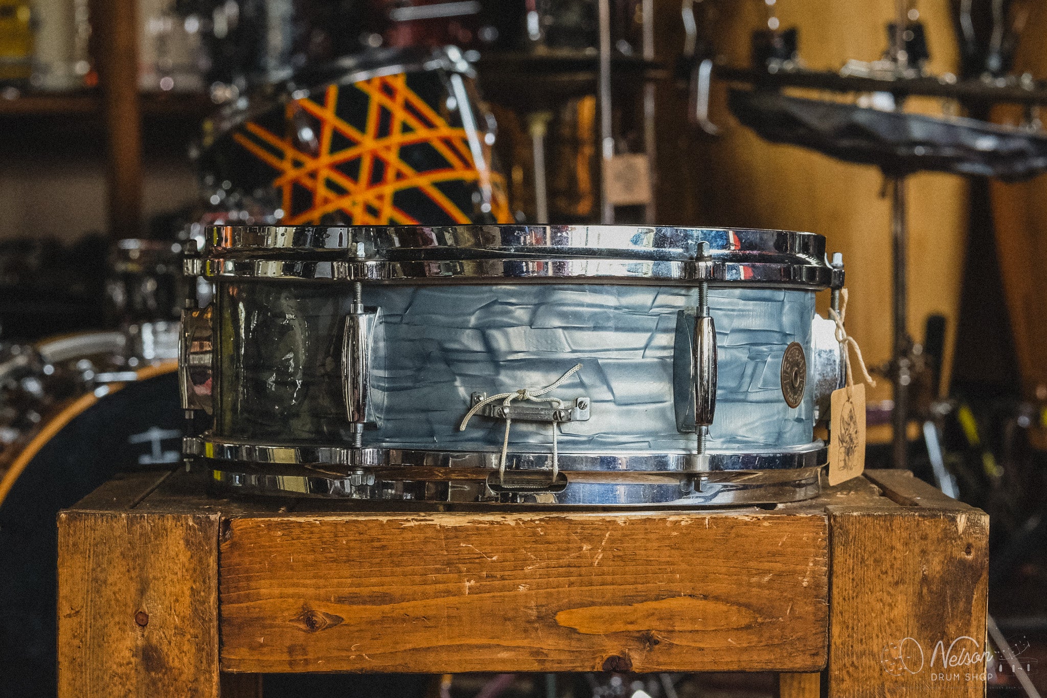 1960s Gretsch Dixieland in Midnight Pearl - 5.5x14