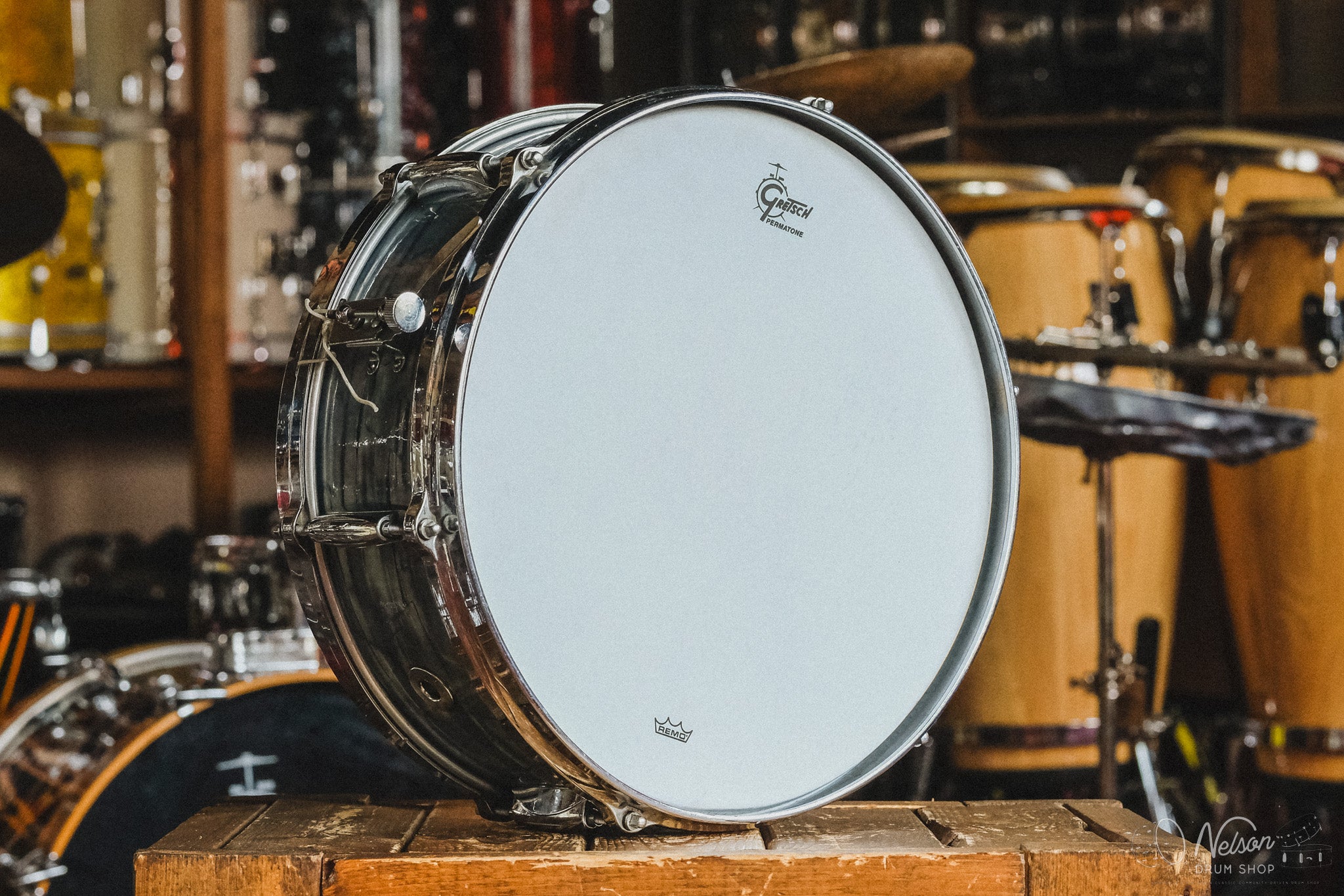 1960s Gretsch Dixieland in Midnight Pearl - 5.5x14