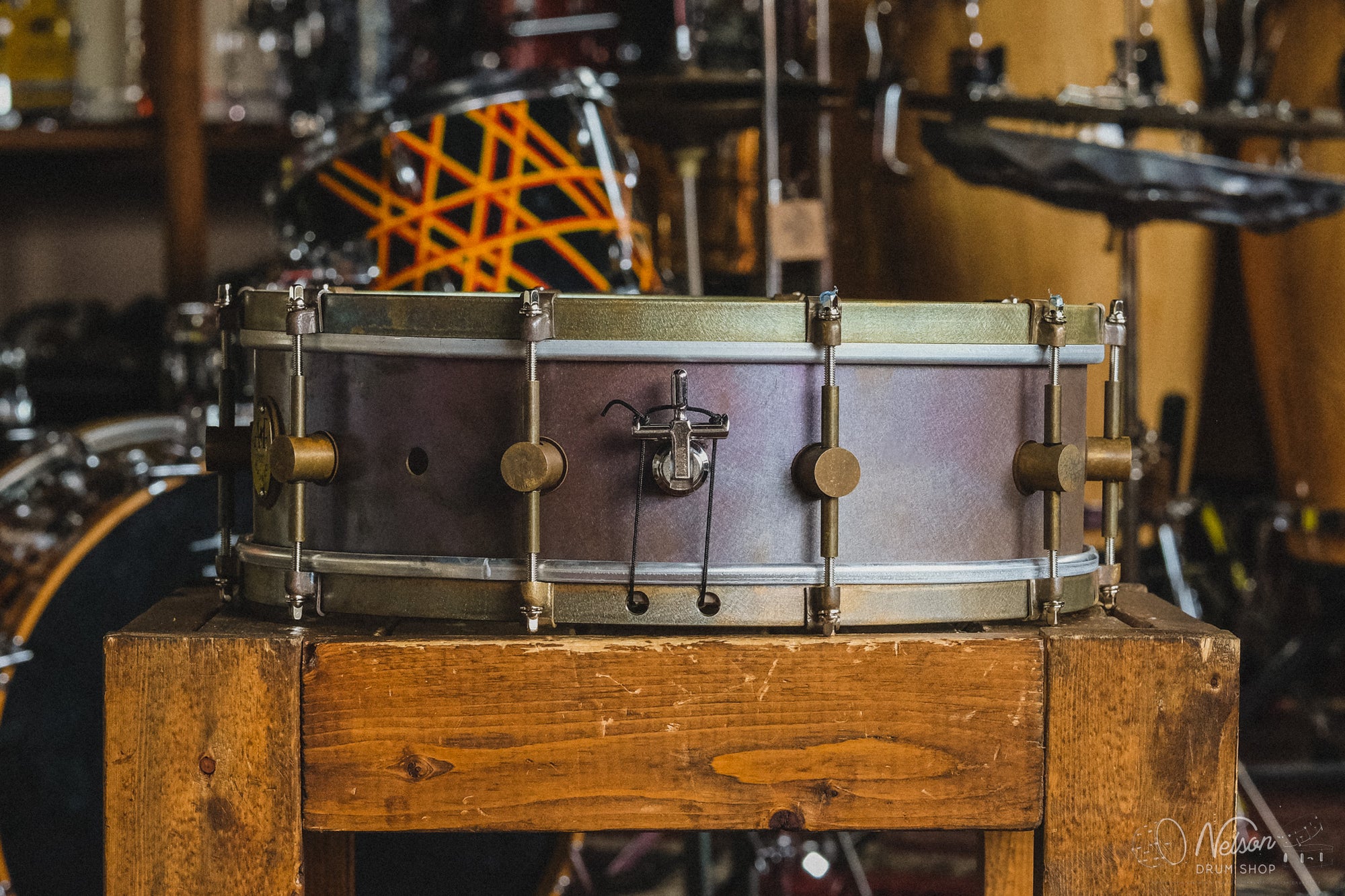 A&F Raw Copper Snare Drum - 5x16