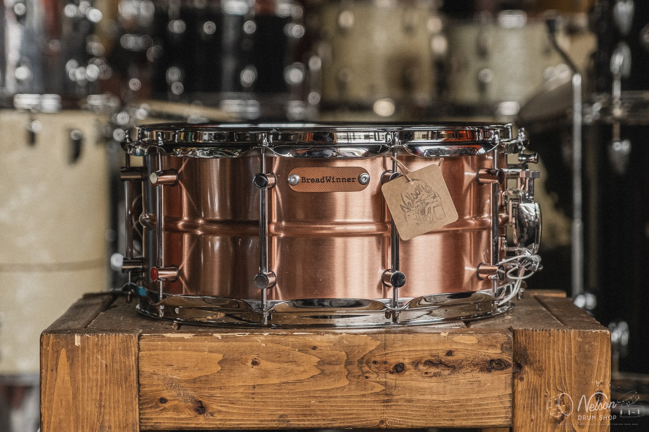 Breadwinner 'Pocket Change in Lacquered Copper - 6.5x14