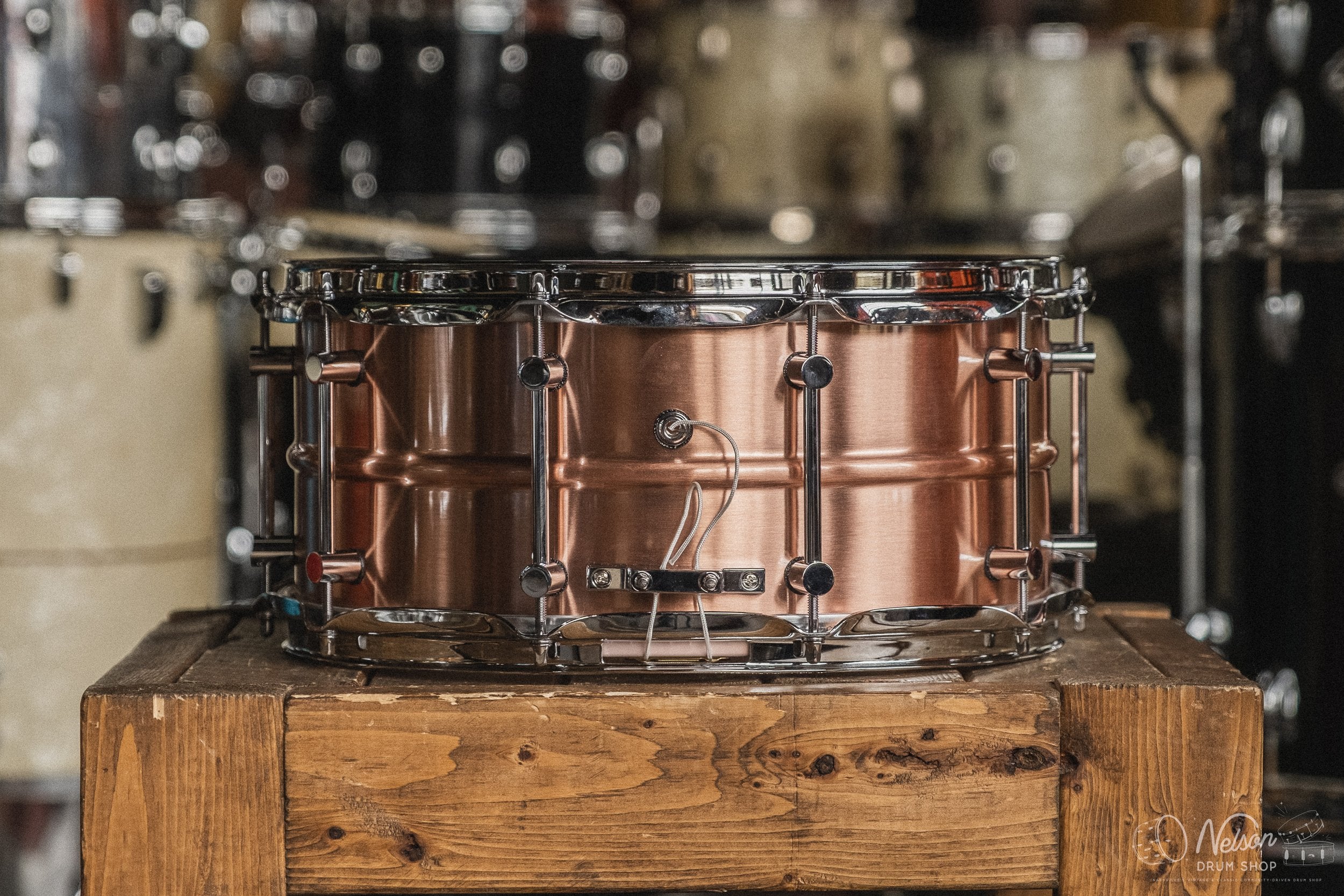 Breadwinner 'Pocket Change in Lacquered Copper - 6.5x14