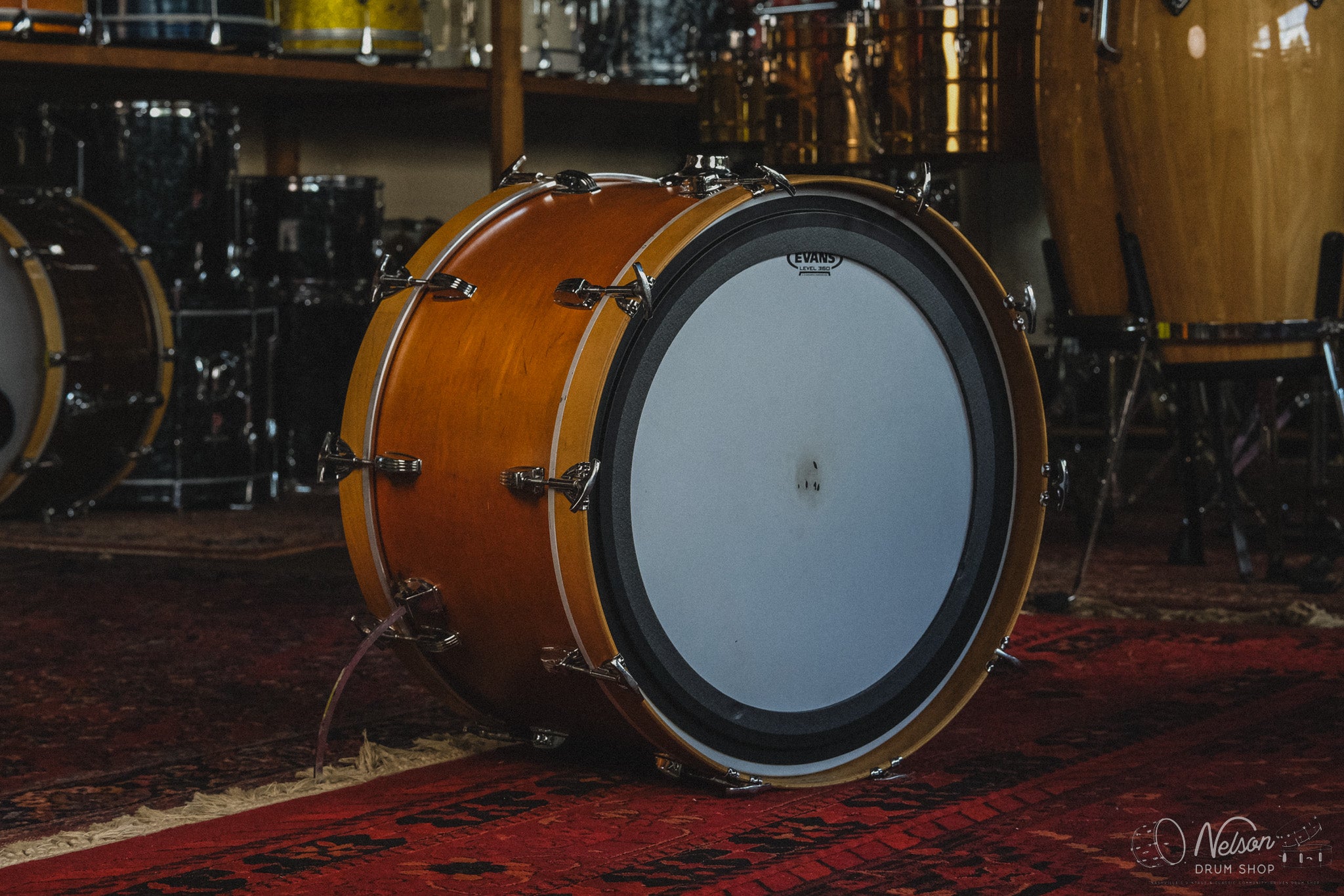 1970s Ludwig Pro Beat in Maple Thermogloss - 14x24, 9x13, 16x16