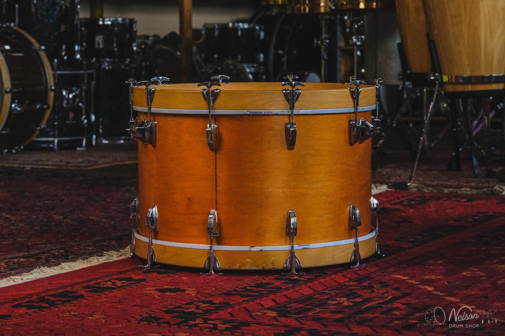 1970s Ludwig Pro Beat in Maple Thermogloss - 14x24, 9x13, 16x16