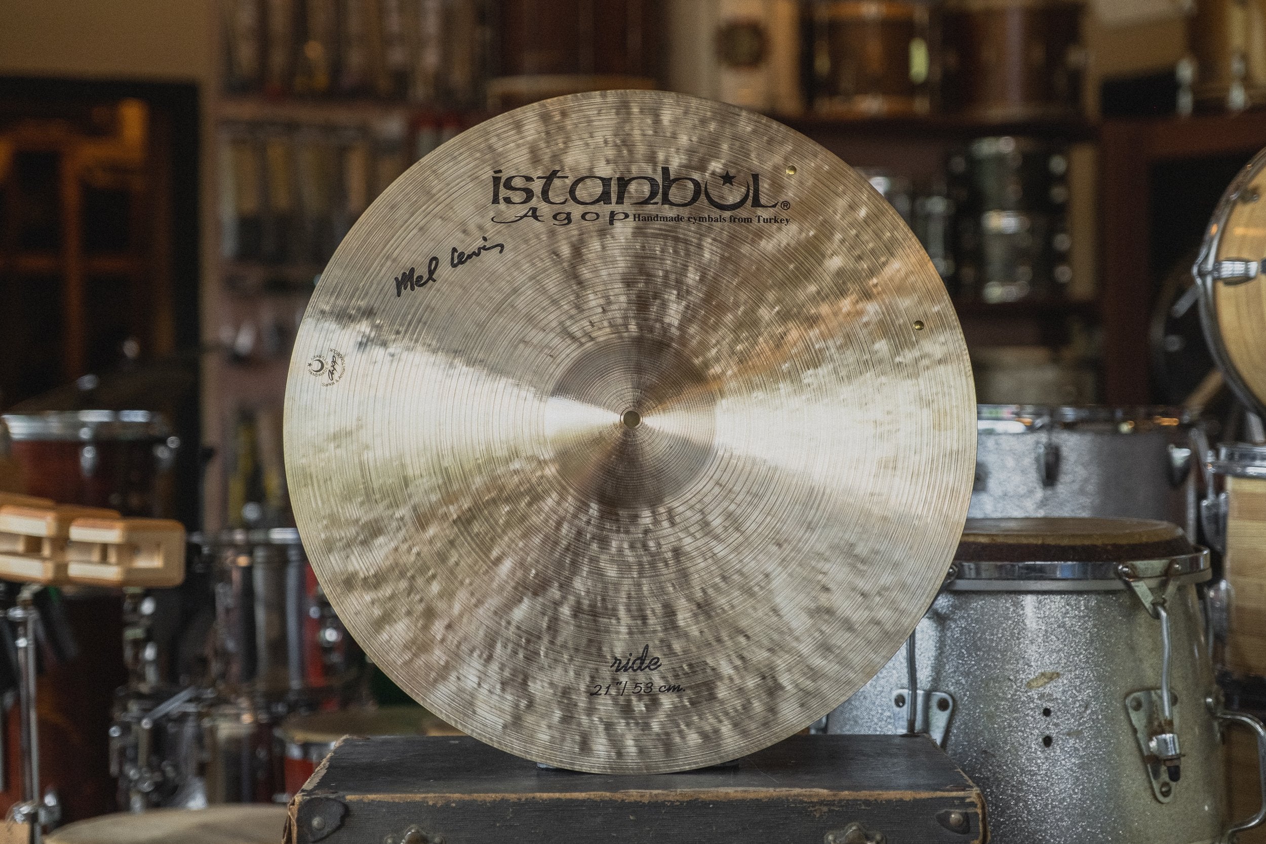 Istanbul Agop Mel Lewis Ride w/ Rivets- 21”