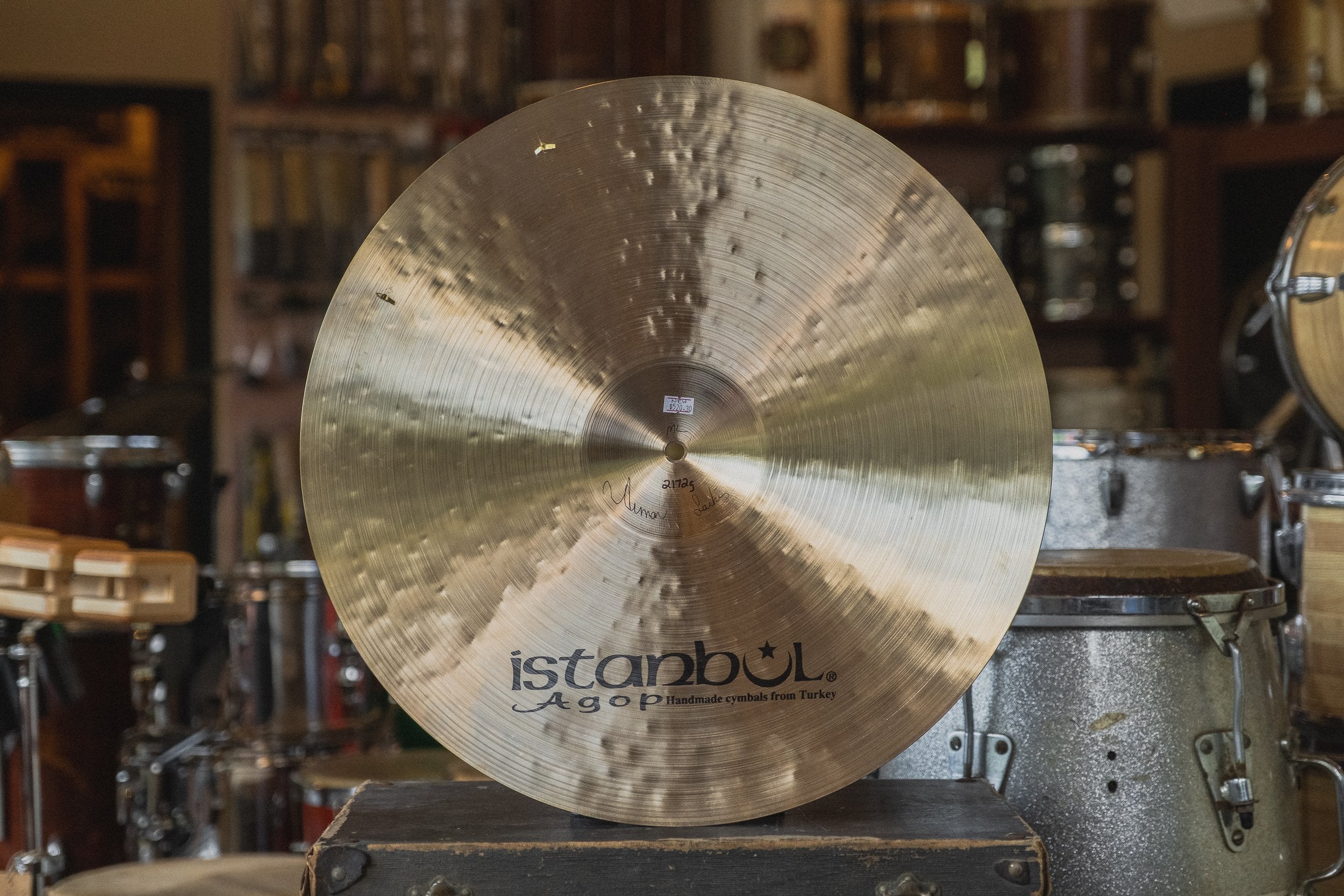 Istanbul Agop Mel Lewis Ride w/ Rivets- 21”