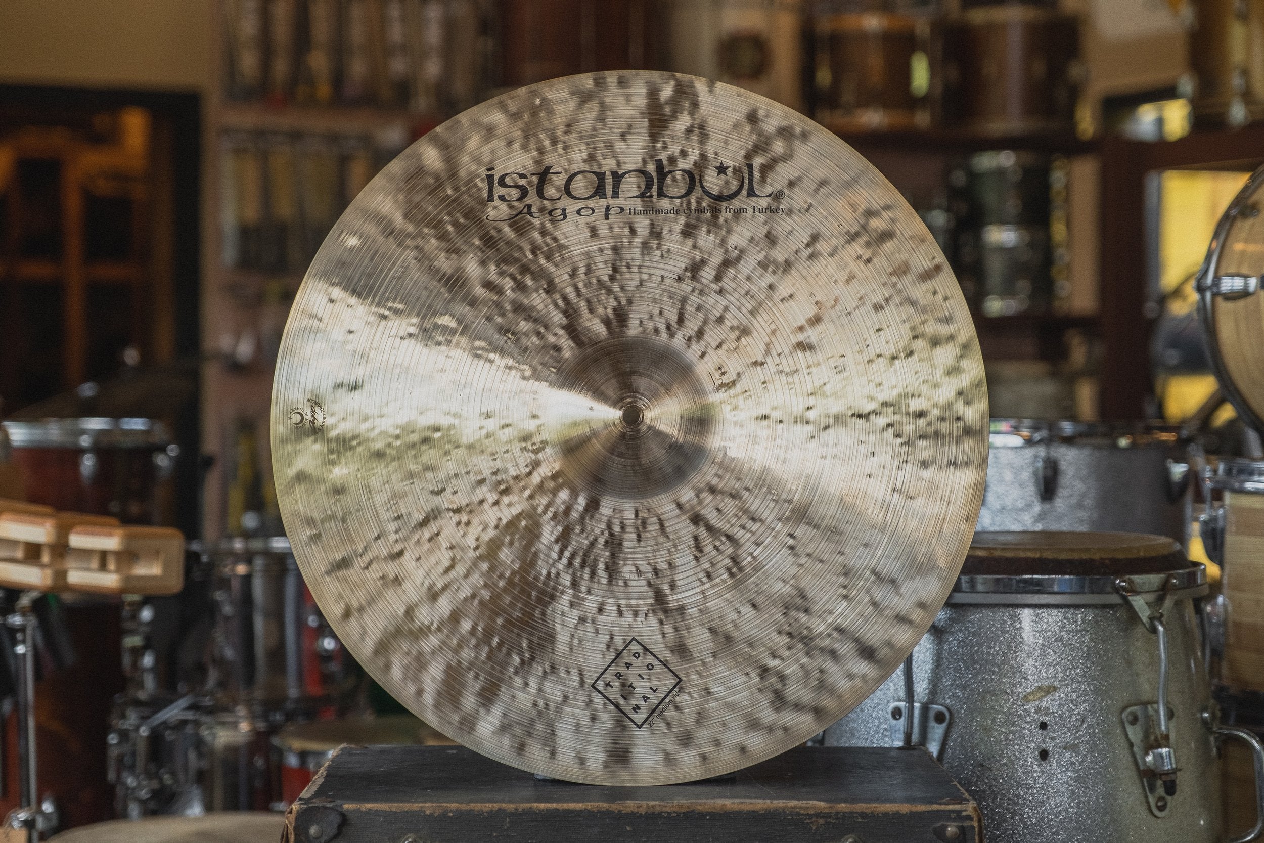 Istanbul Agop Traditional Medium Ride - 22"