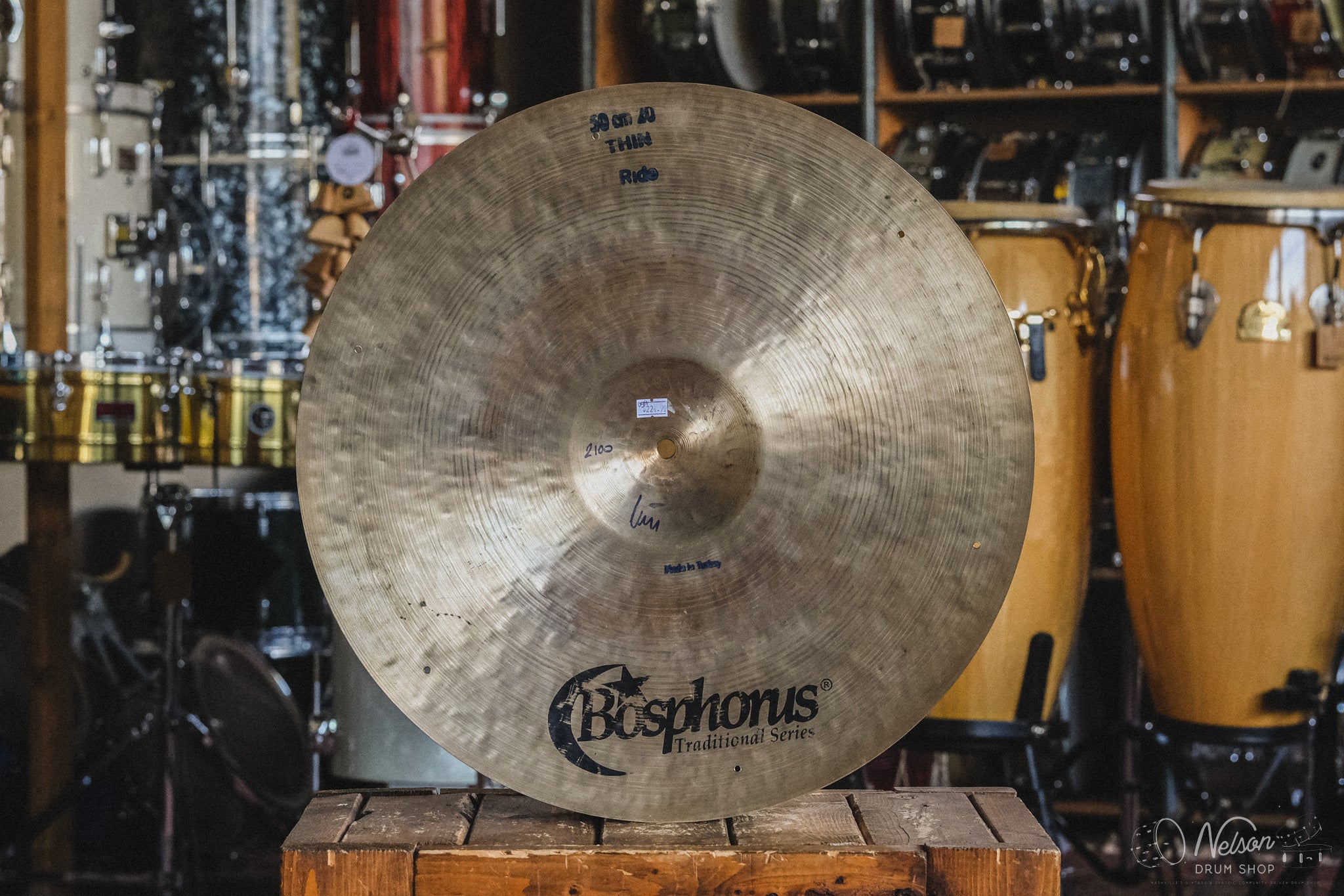 Used Bosphorus Traditional Series Thin Ride - 20"