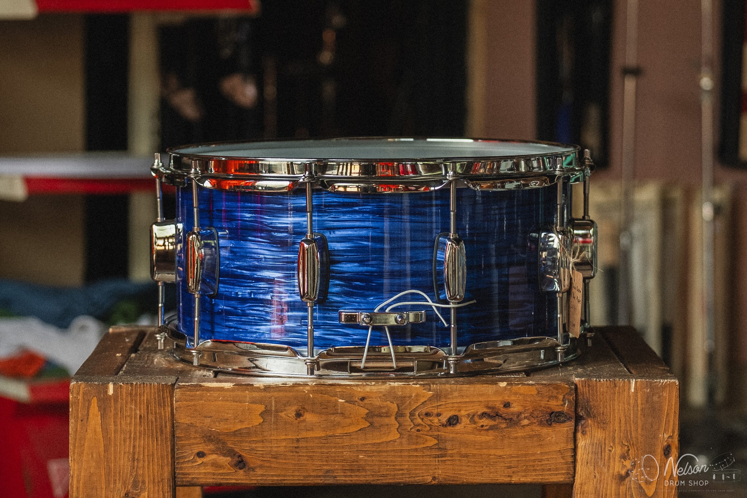 Barton 'Studio Custom' in Dark Blue Ripple - 6.5x14