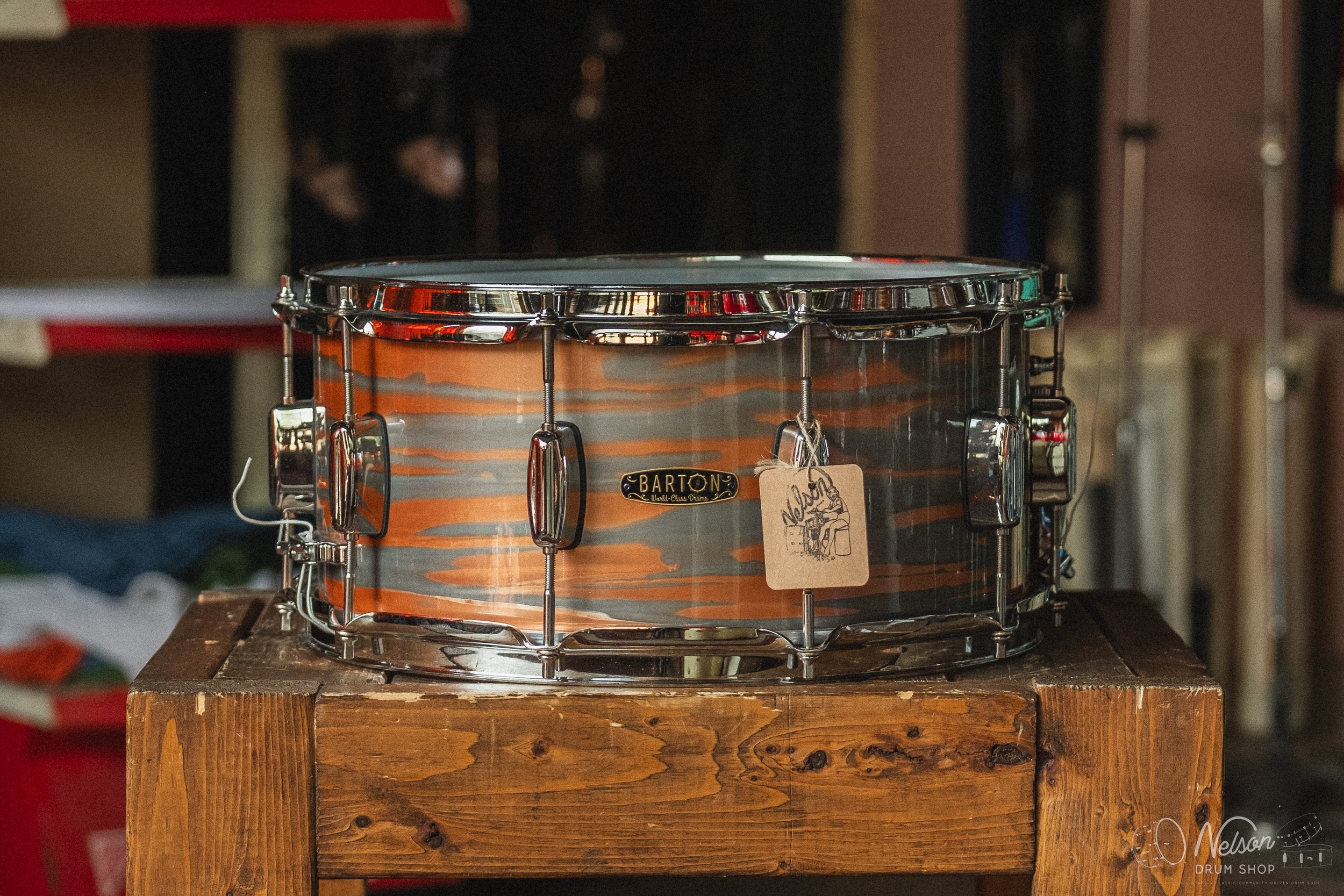 Barton 'Studio Custom' in Mars Oyster - 6.5x14