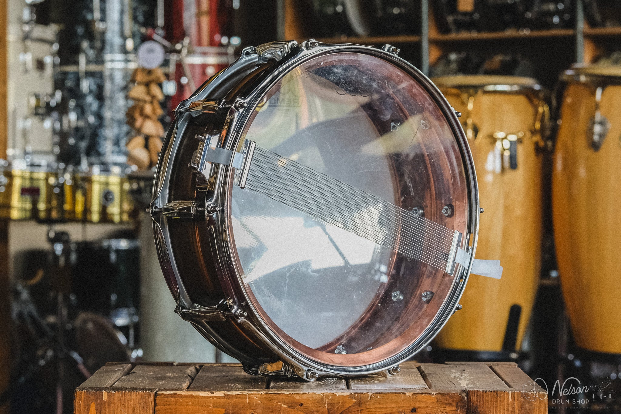 Used Ludwig Raw Copperphonic 5x14