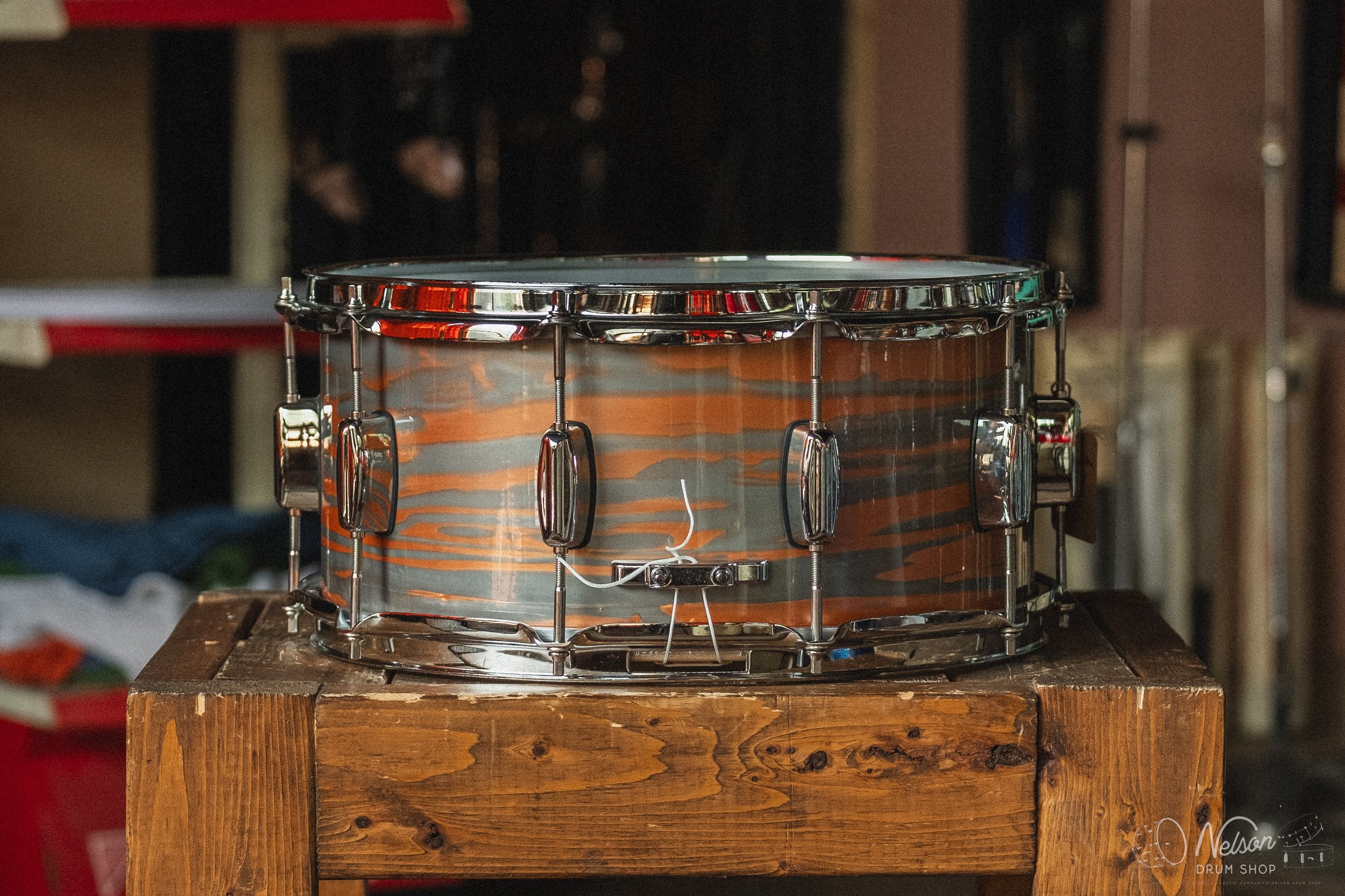 Barton 'Studio Custom' in Mars Oyster - 6.5x14