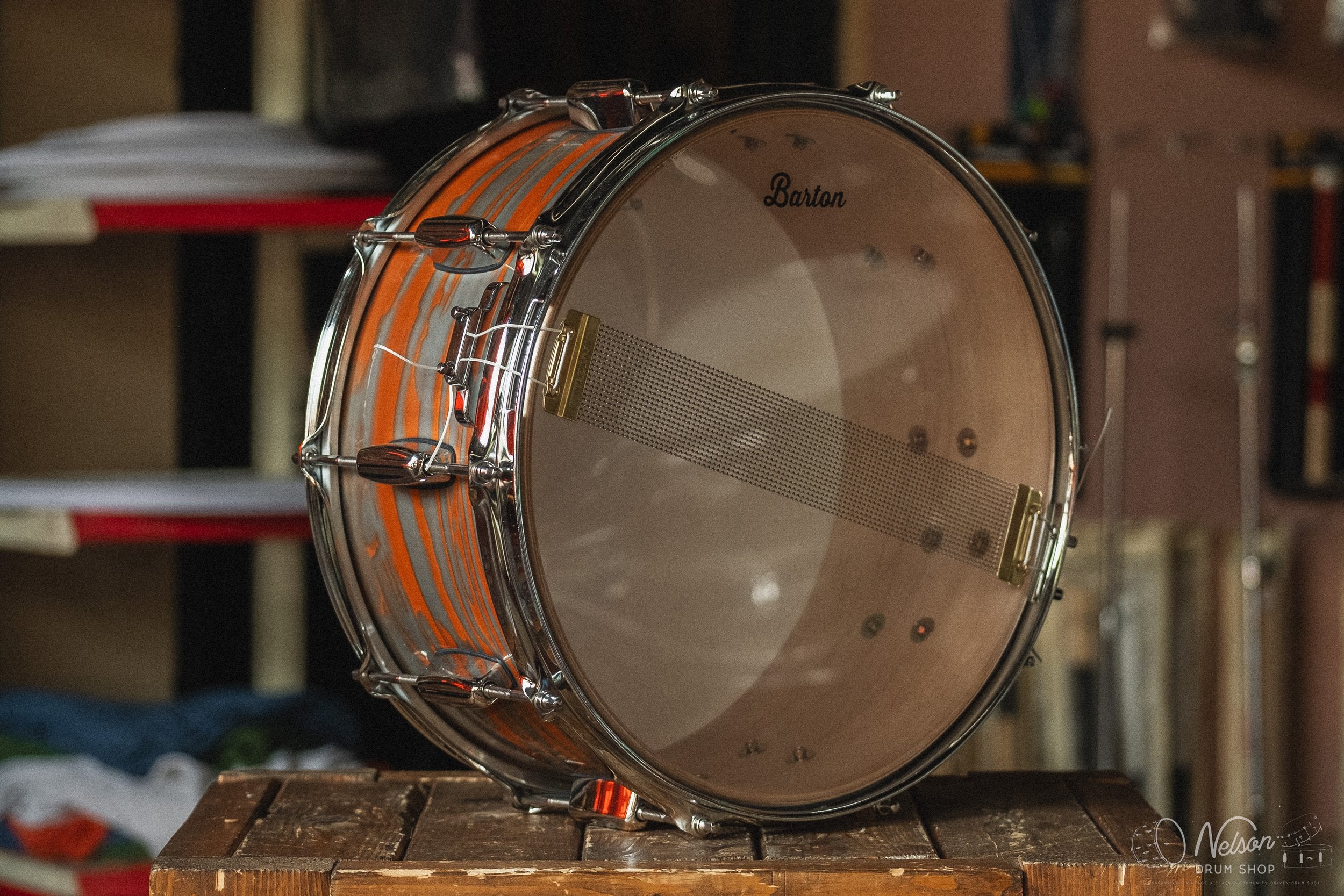 Barton 'Studio Custom' in Mars Oyster - 6.5x14