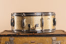 1956-59 Slingerland 'Gene Krupa' Solid Shell in Silver Sparkle - 5.5x14