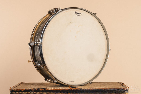 1960s Rogers Luxor in Steel Grey Ripple Pearl - 5x14