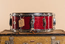 1960s Slingerland 'Deluxe Student Model' in Red Sparkle - 5.5x14