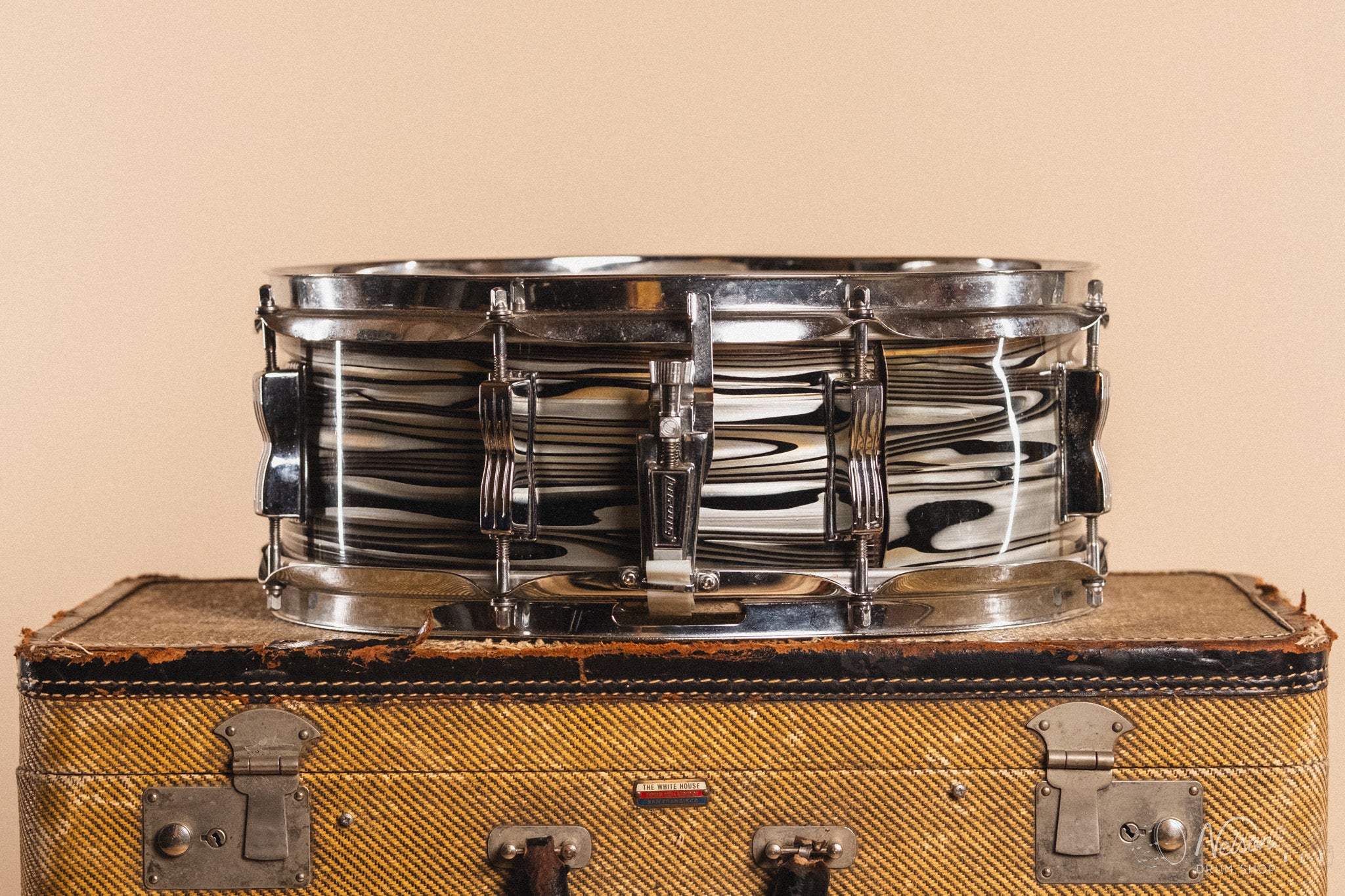 1970s Ludwig 'Standard S-100' in Bronze Strata - 5x14